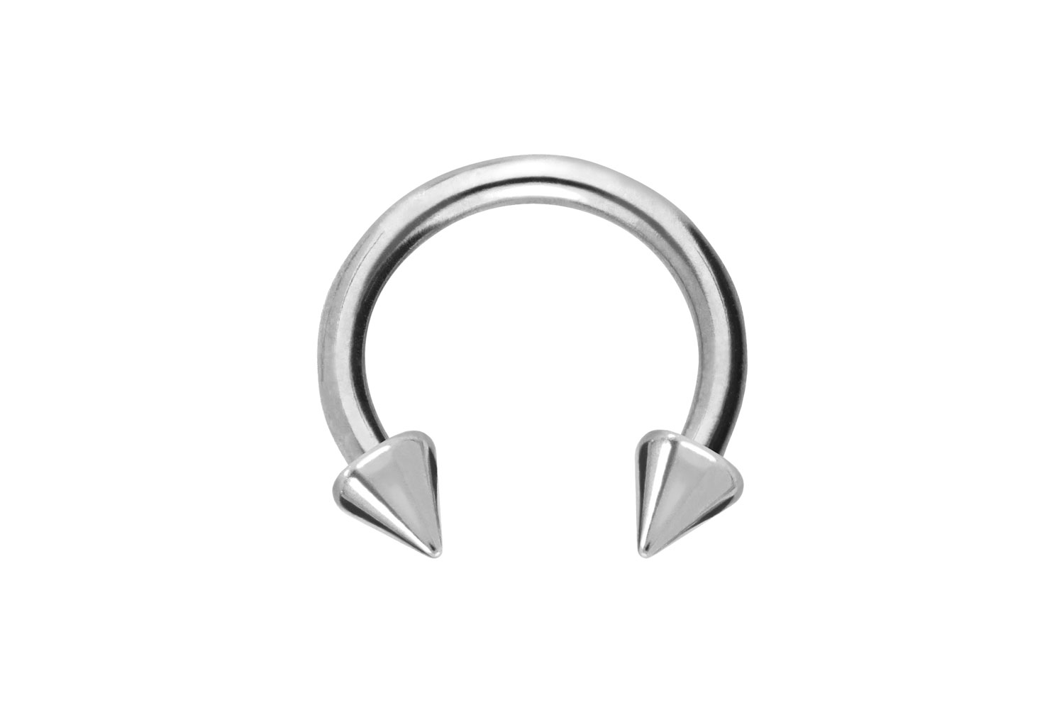 Chirurgenstahl Hufeisenring Piercing SPITZEN